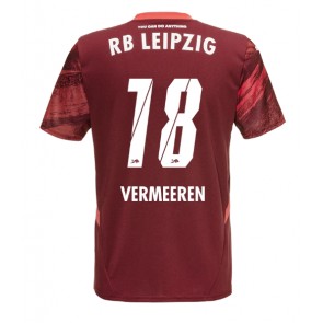 RB Leipzig Arthur Vermeeren #18 Gostujuci Dres 2024-25 Kratak Rukavima